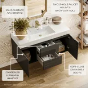 Sevra bathroom unit furniture liqana